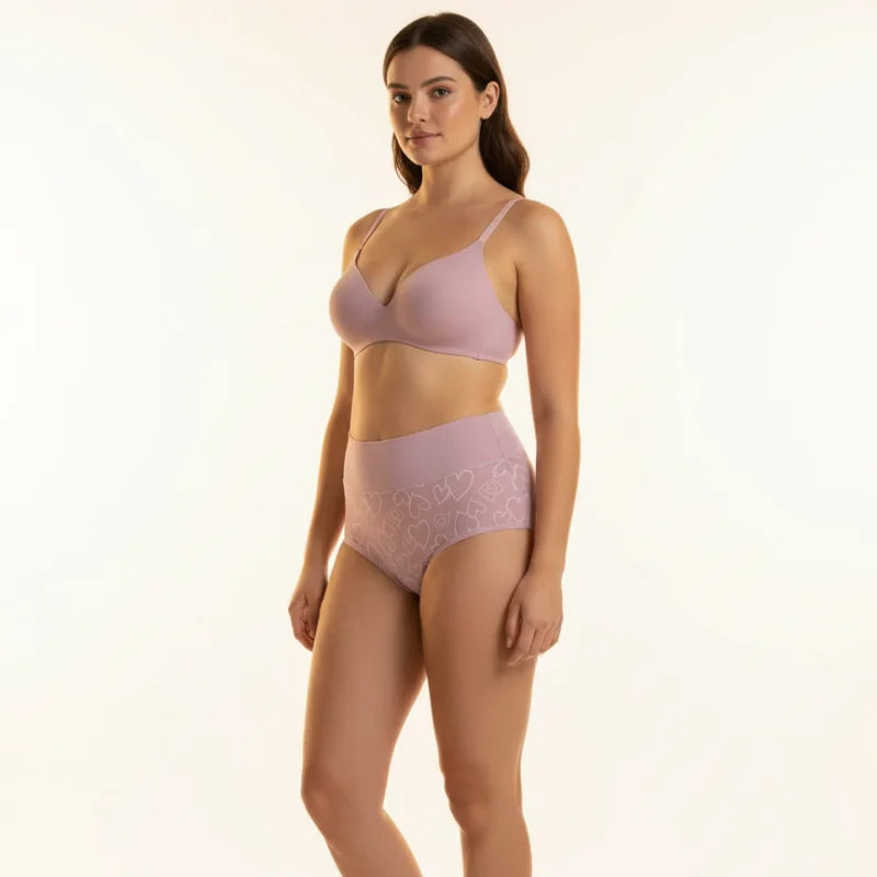 Velune™ – Naadloze katoenen slip met hoge taille
