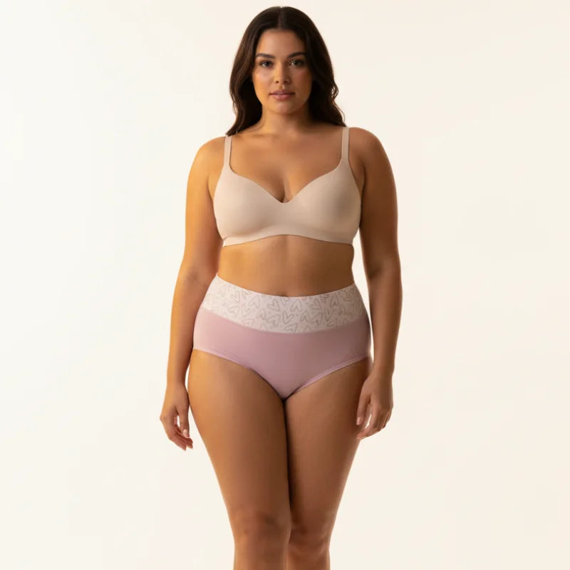 Velune™ – Seamless High-Waist Cotton Briefs