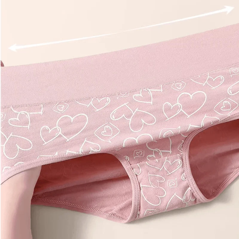 Velune™ – Nahtlose Baumwoll-Slips mit hohem Bund